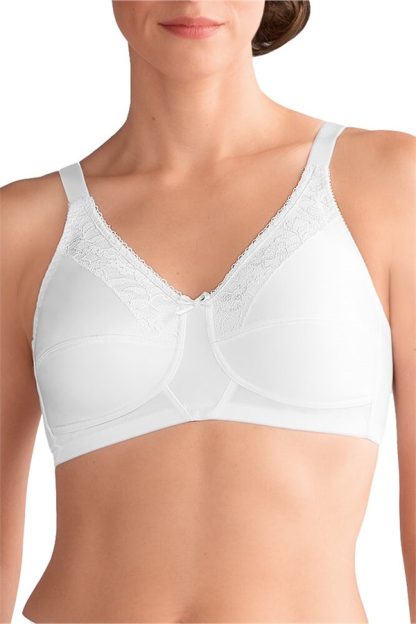 Soutien-gorge post opératoire sans armatures Nancy Blanc