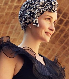 Turban Foulard Lin