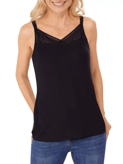 Top PIA Noir- taille L