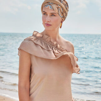 Bonnet easy bambou Lin Algave